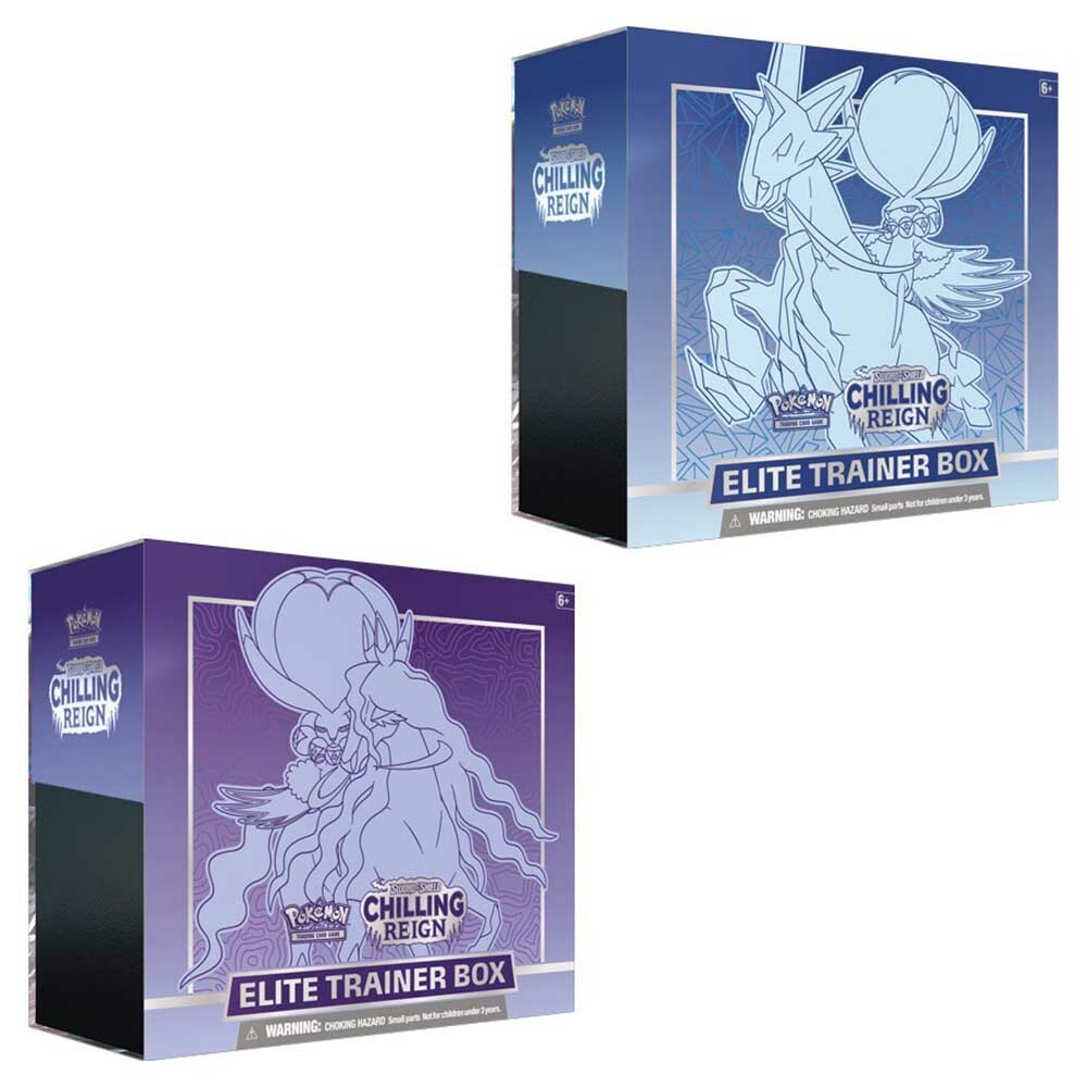 Pokemon Sword & Shield Chilling Reign Elite Trainer Box